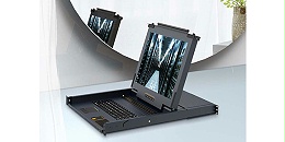 机架式带屏幕网口KVM切换器-胜为科技