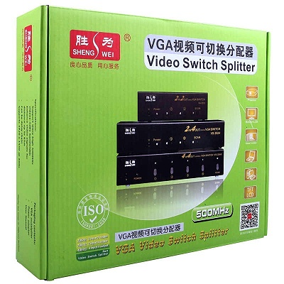 VGA 四进四出可切换分配器