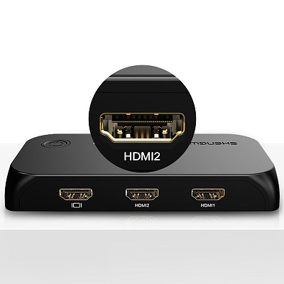 HDMI KVM切换器 2进1出