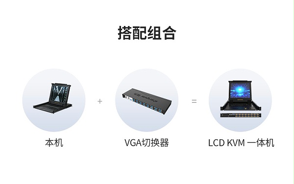 19英寸单口LCD KVM切换器KS-2901L_11